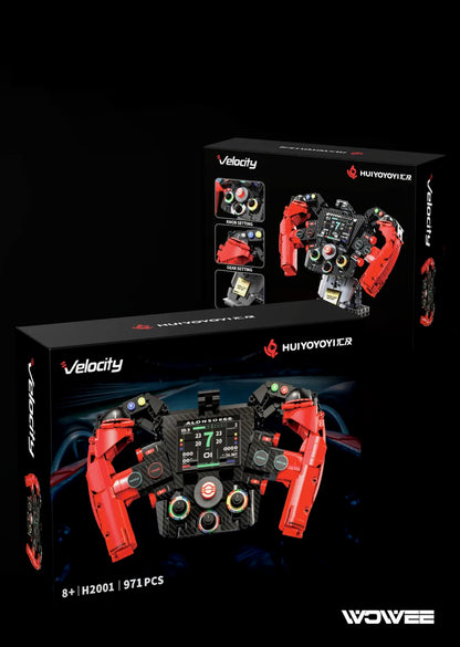 F1 BLOCK RACING STEERING WHEEL