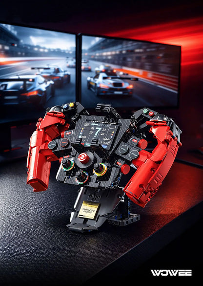 F1 BLOCK RACING STEERING WHEEL
