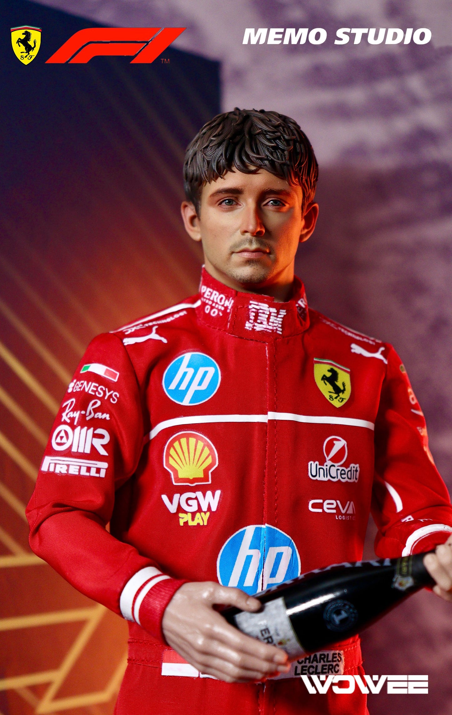 CHARLES LECLERC F1 ACTION FIGURE