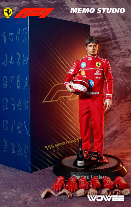 CHARLES LECLERC F1 ACTION FIGURE