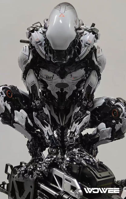 CYBORG-ALIEN - 30cm Resin Statue