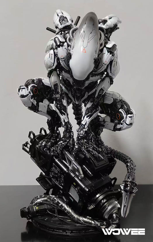 CYBORG-ALIEN - 30cm Resin Statue