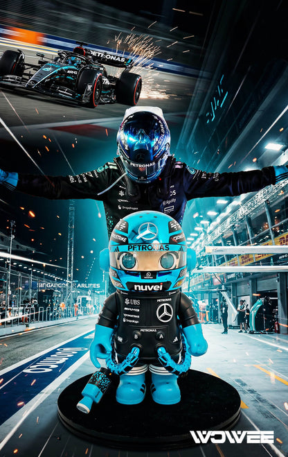 F1 DESIGNER TOY - GEORGE RUSSELL