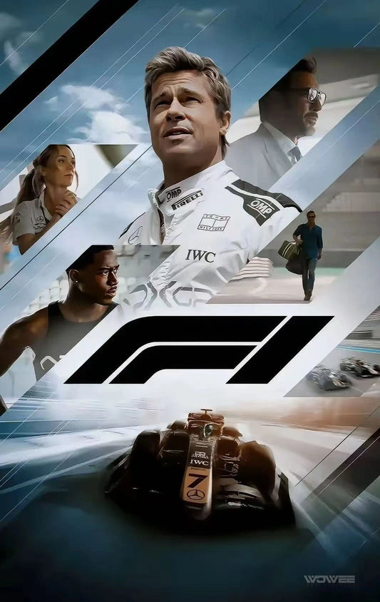 F1 MOVIE ART PRINT Wowee Collectibles