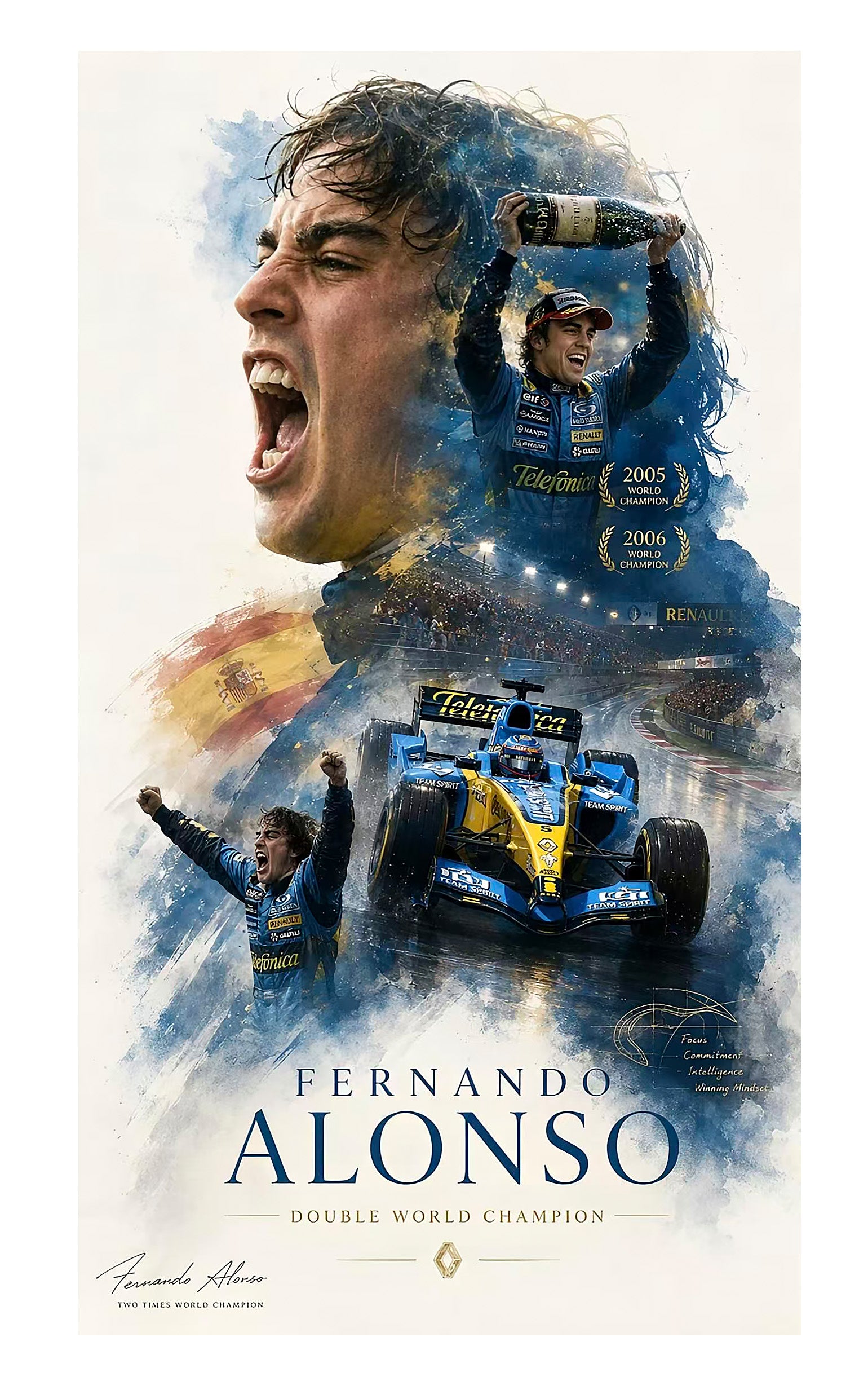 FERNANDO ALONSO #1 - MRPART