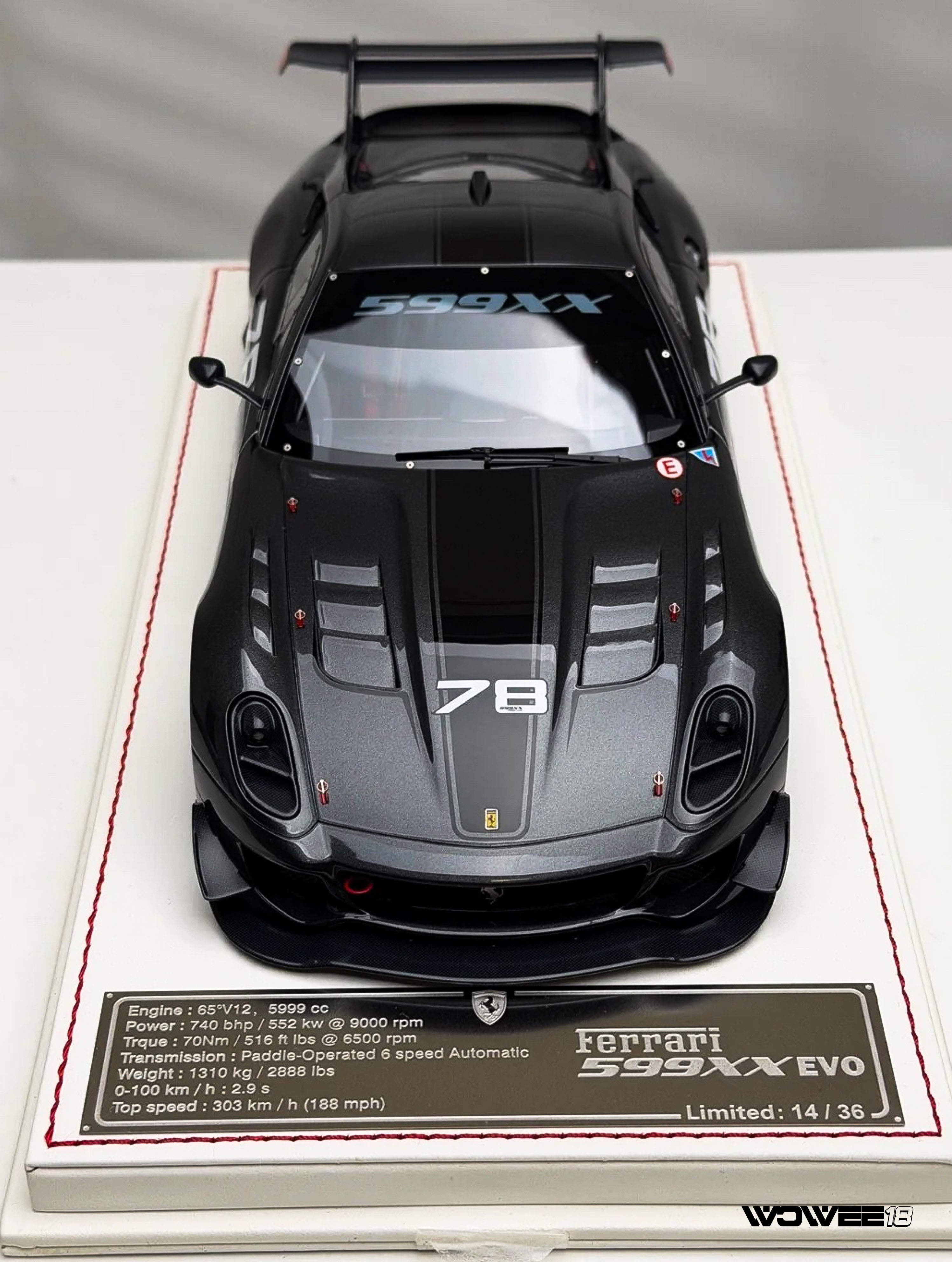 FERRARI 599XX EVO – WOWEE COLLECTIBLES