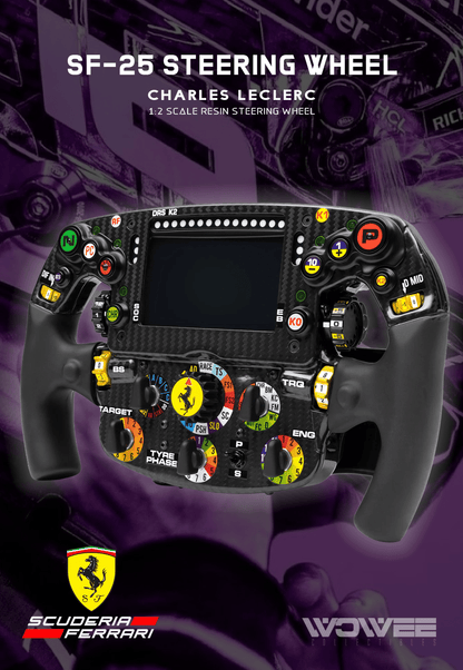 FERRARI F1 STEERING WHEEL-1-2