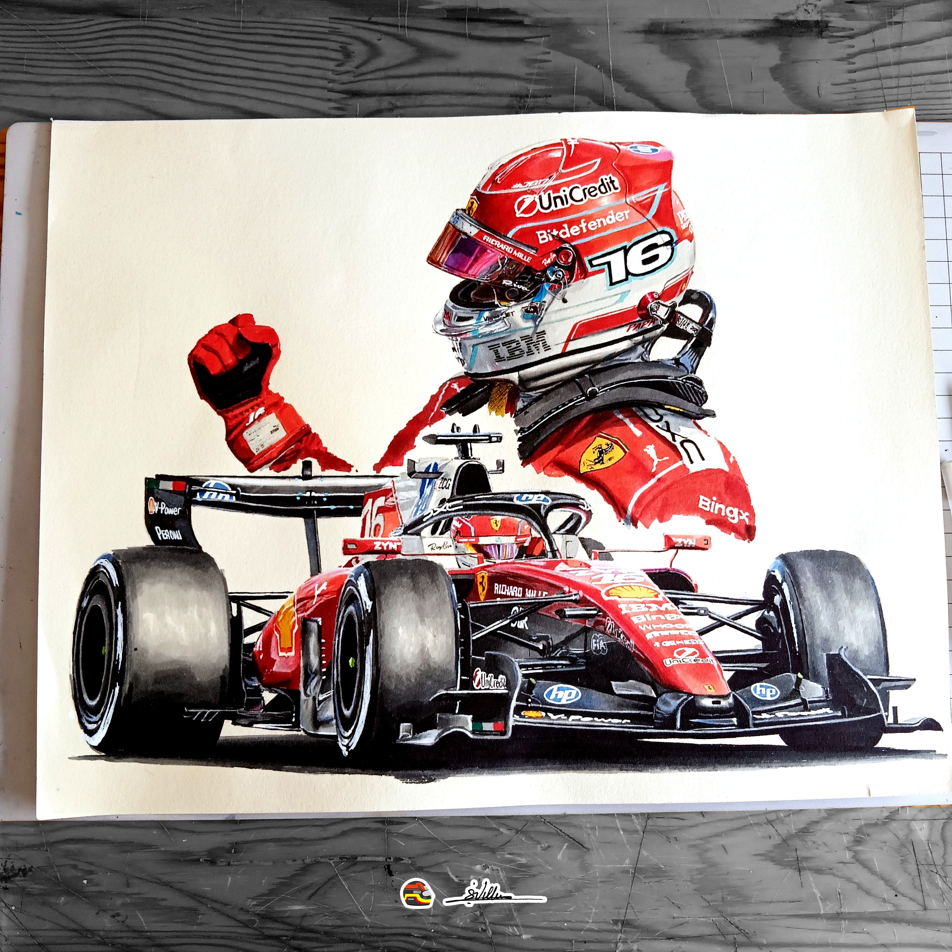 LECLERC BRITISH GP 2026 – WOWEE COLLECTIBLES