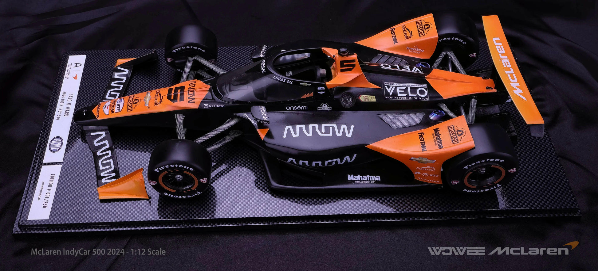 McLaren IndyCar 2024 – 1:12 Scale Model Wowee Collectibles