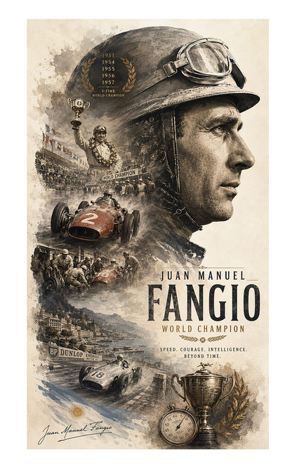JUAN MANUEL FANGIO- MRPART