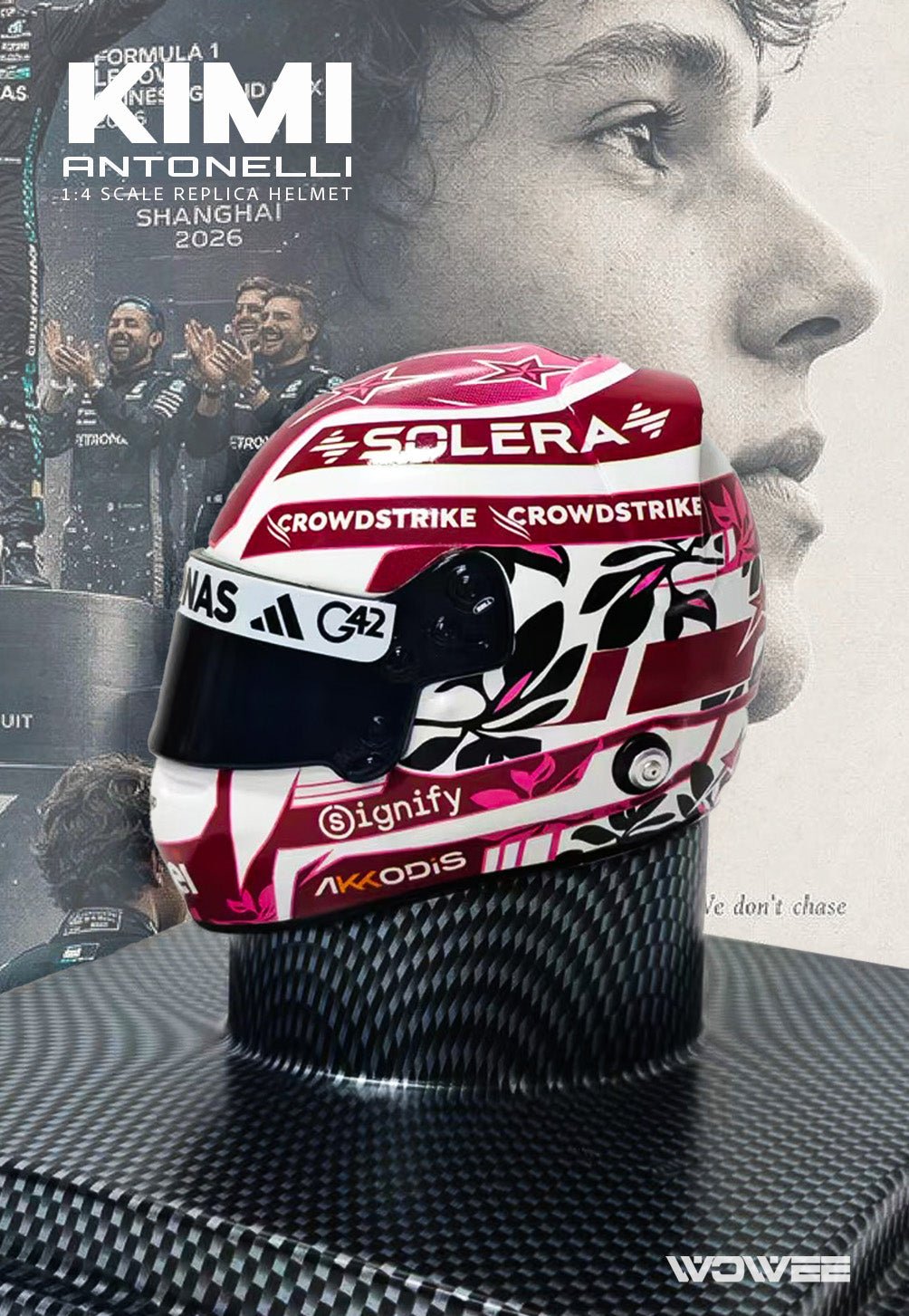 KIMI 1:4 SCALE HELMET