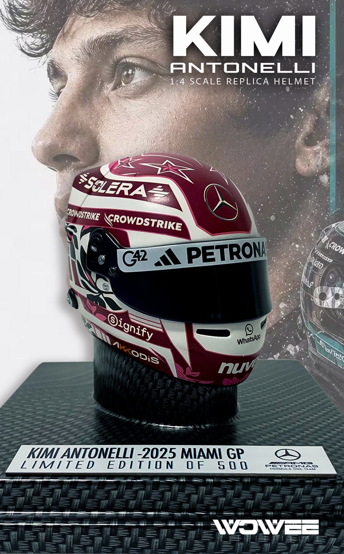 KIMI 1:4 SCALE HELMET