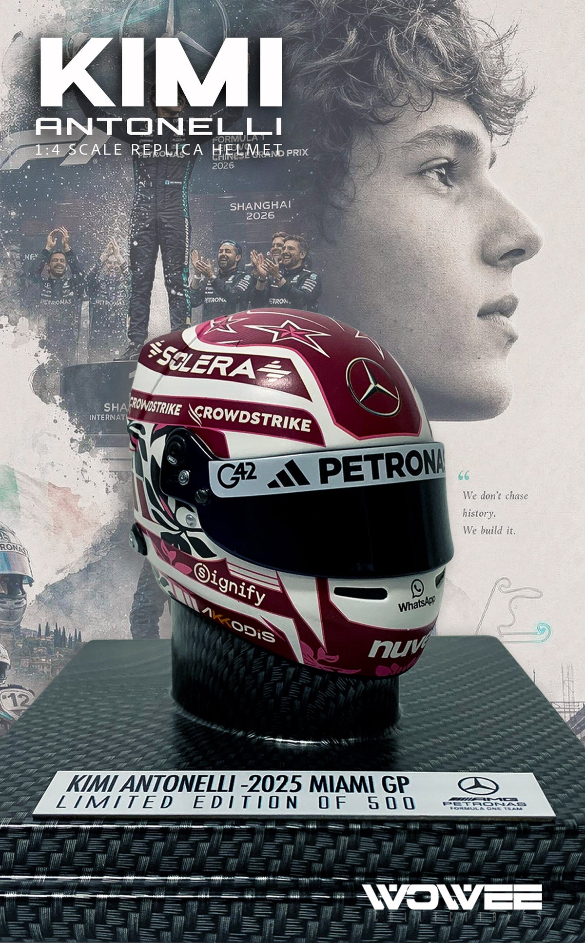 KIMI 1:4 SCALE HELMET