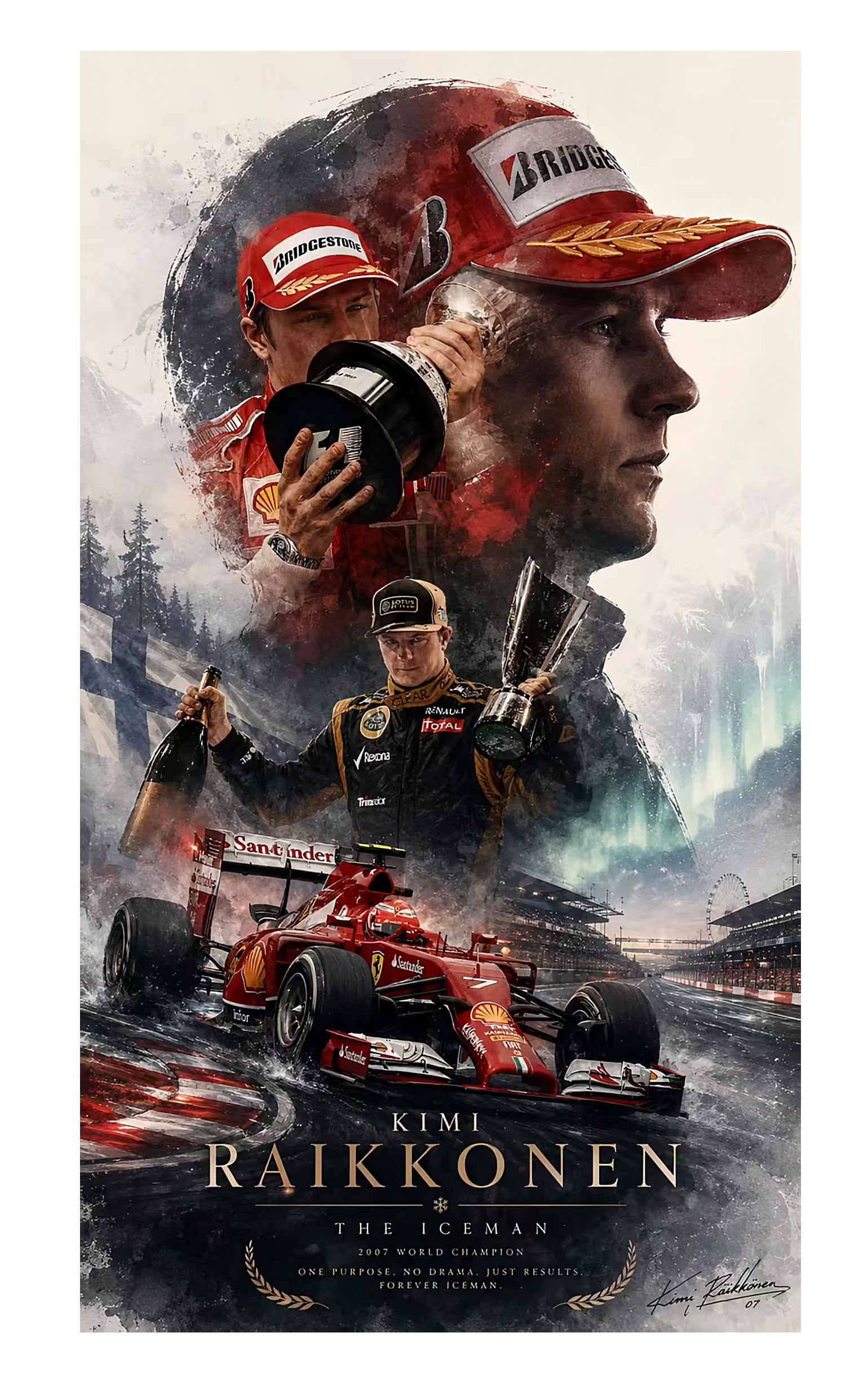 KIMI RAIKKONEN #1 - MRPART