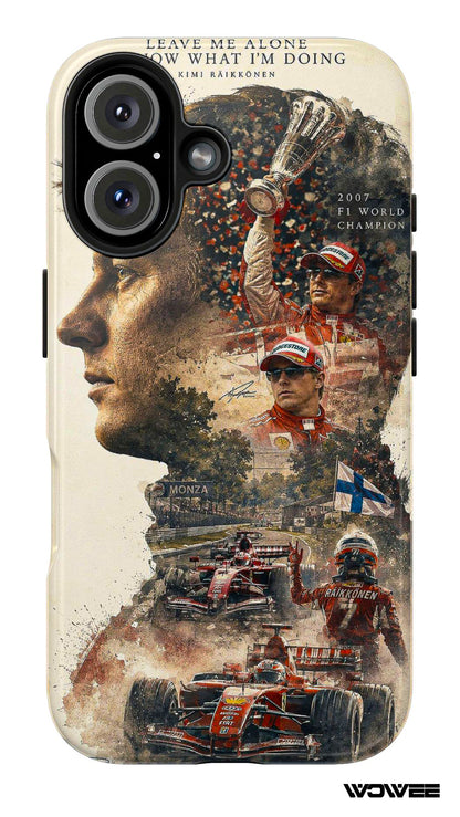 Kimi Raikkonen iPhone Case