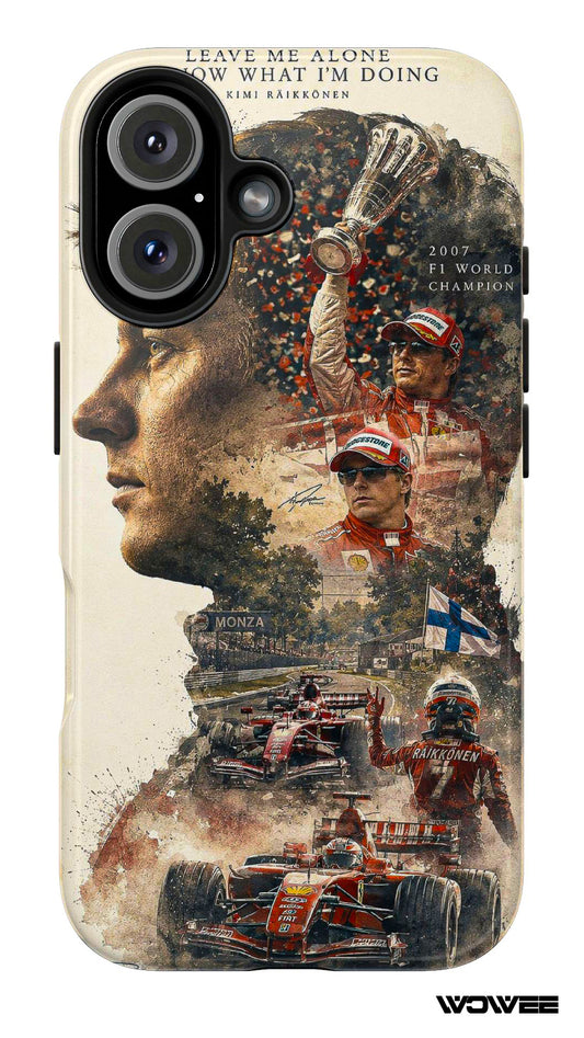 Kimi Raikkonen iPhone Case