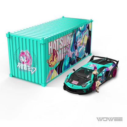 Lambo-GTEVO-Hastsune-Miku -Container