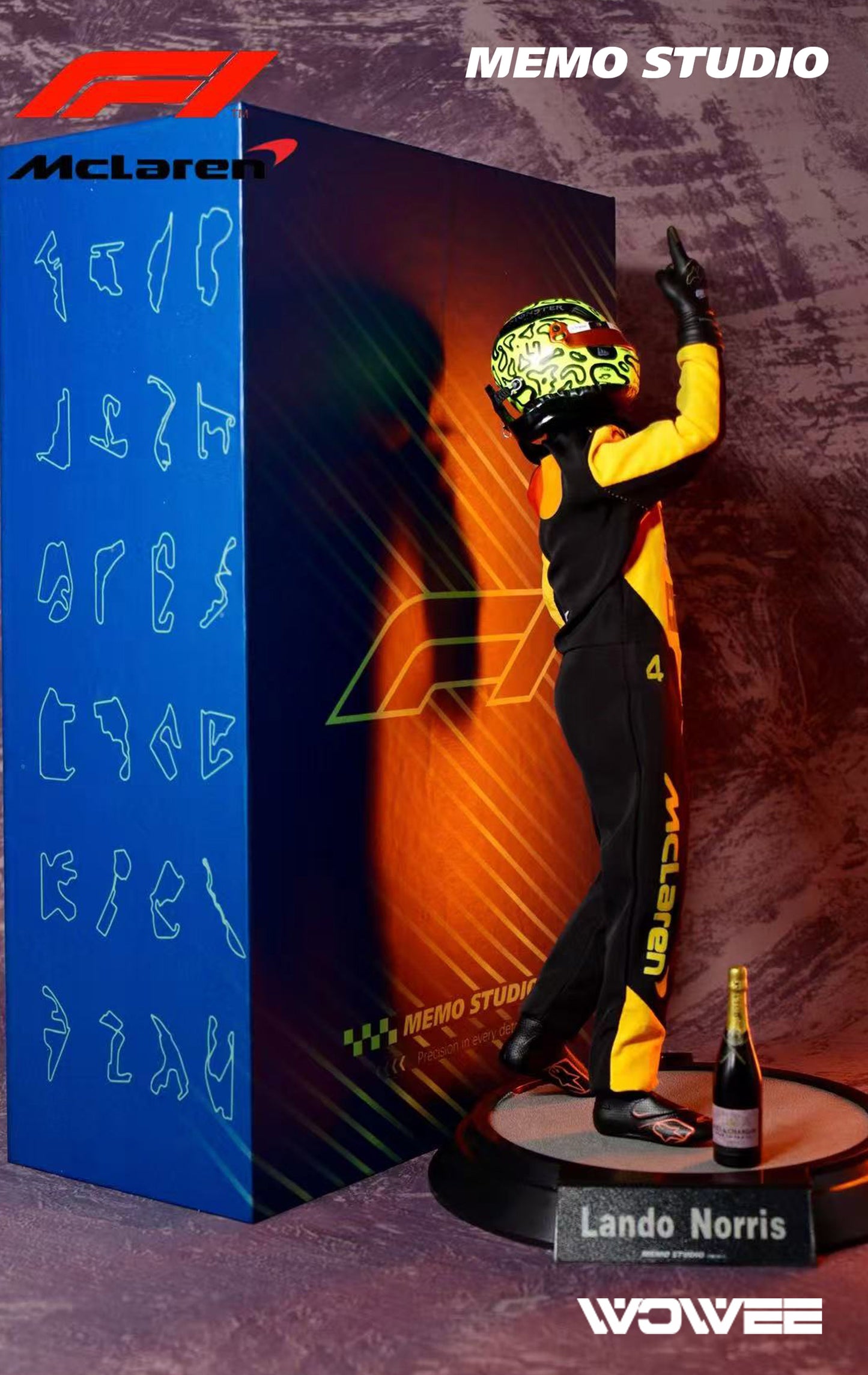 LANDO NORRIS F1 ACTION FIGURE