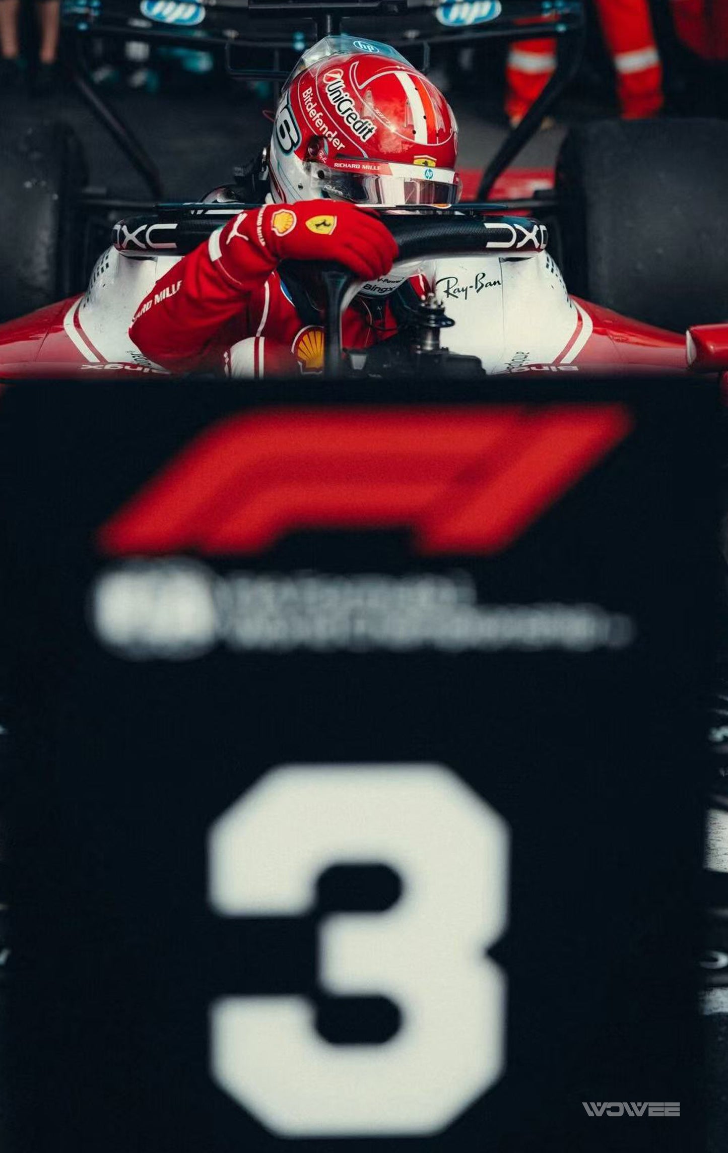 FERRARI-LECLERC 3RD JAP-GP