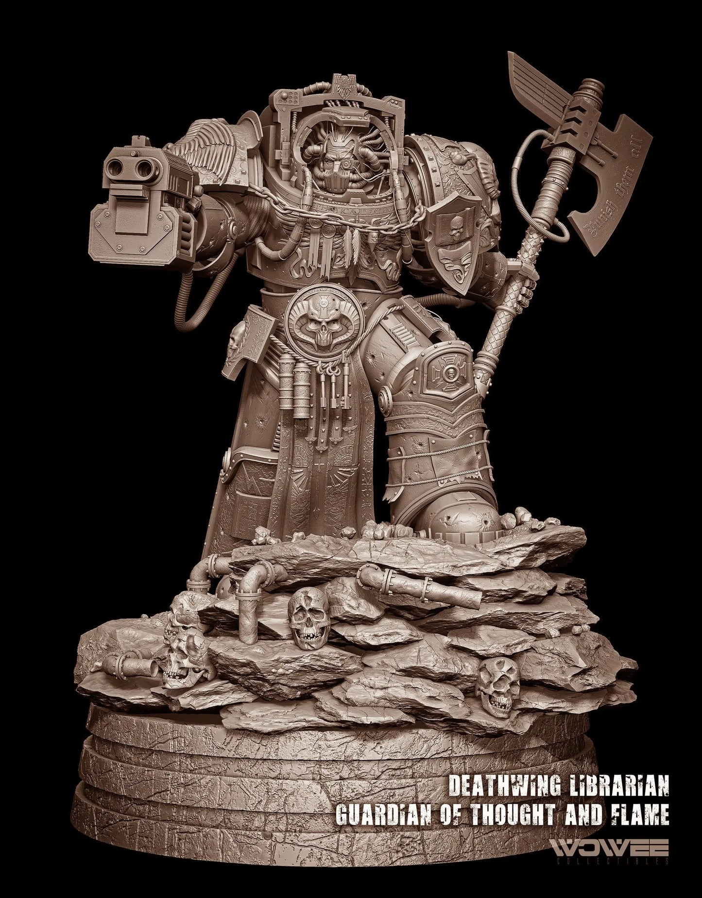 Deathwing-Librarian 1:8 Scale Statue Wowee Collectibles