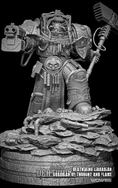 Deathwing-Librarian 1:4 Scale Statue Wowee Collectibles