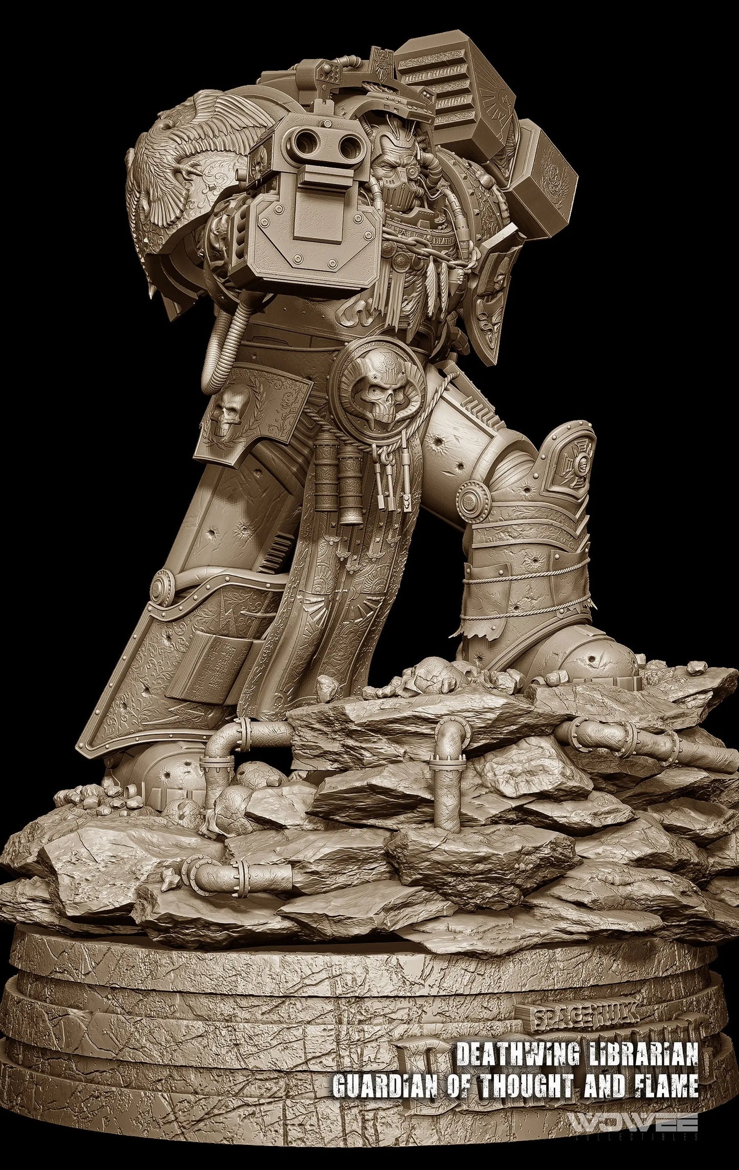 Deathwing-Librarian 1:8 Scale Statue Wowee Collectibles