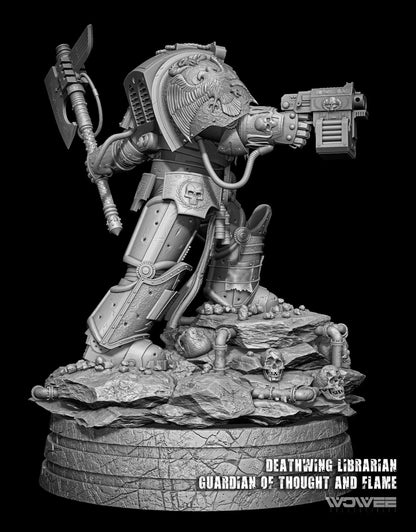 Deathwing-Librarian 1:4 Scale Statue Wowee Collectibles