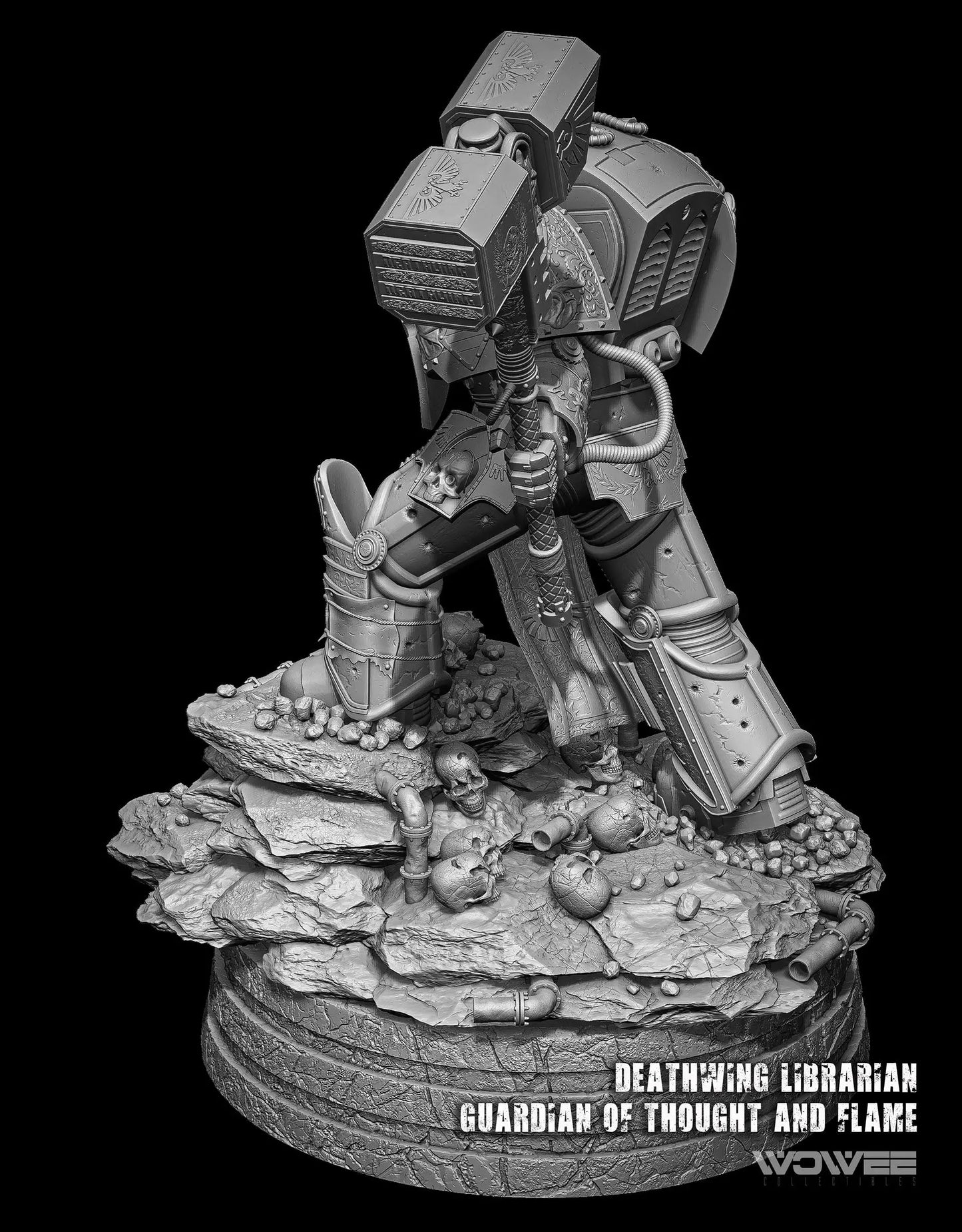 Deathwing-Librarian 1:4 Scale Statue Wowee Collectibles