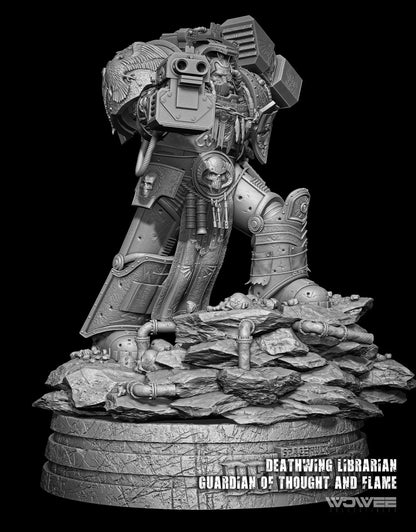 Deathwing-Librarian 1:4 Scale Statue Wowee Collectibles