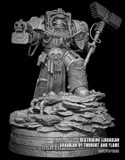 Deathwing-Librarian 1:4 Scale Statue Wowee Collectibles