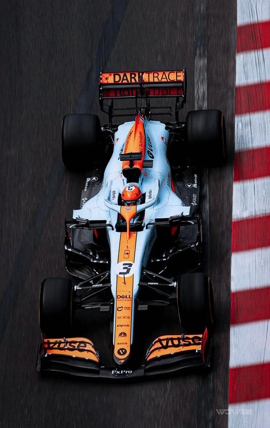 MCLAREN F1 MONACO ART PRINT Wowee Collectibles