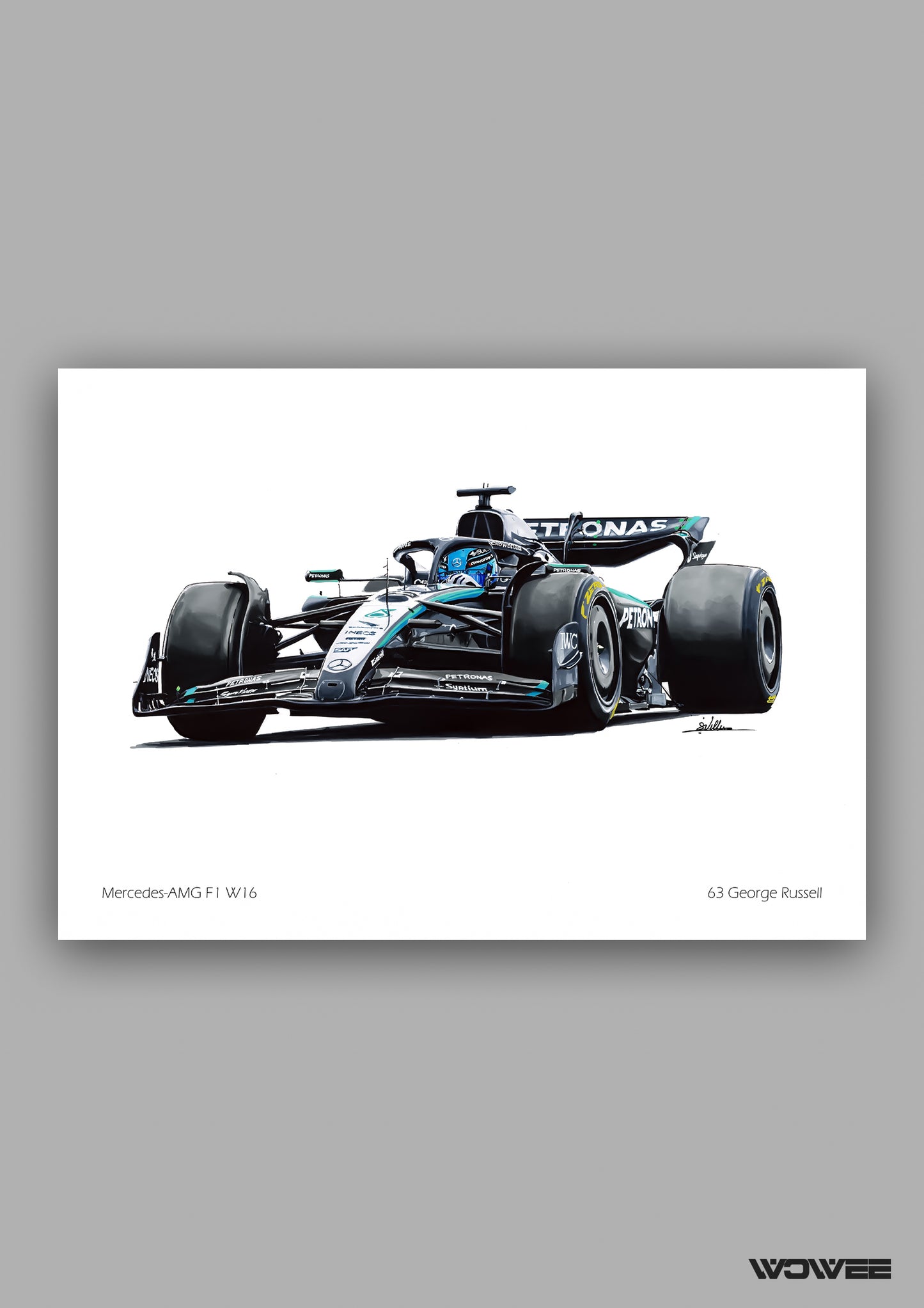 GEORGE RUSSELL W16