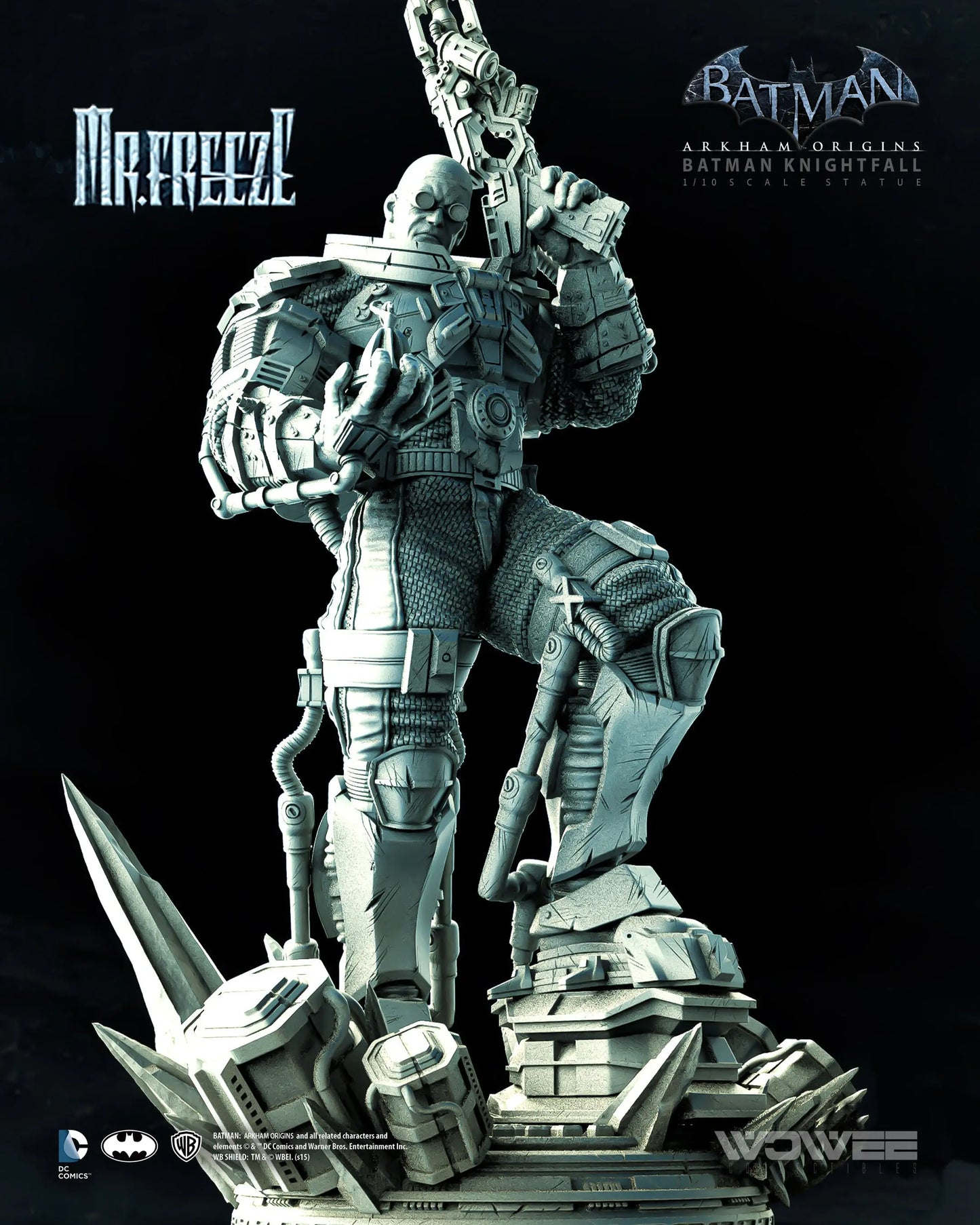 Mr FREEZE 1:8 Scale Statue Wowee Collectibles