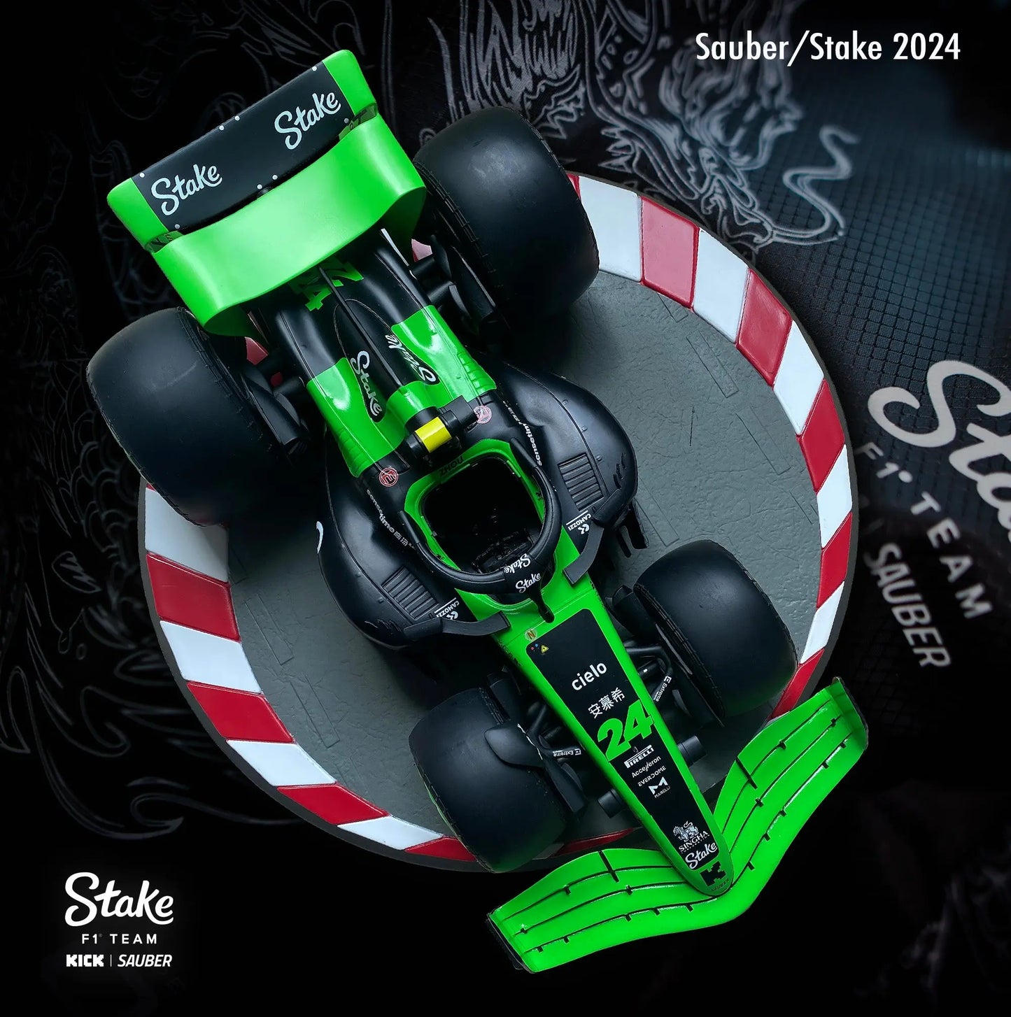 Sauber-Kick-F1 Car Wowee Collectibles