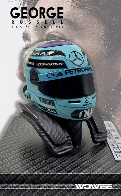 GEORGE RUSSELL 1:4 SCALE HELMET