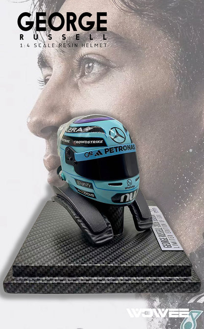 GEORGE RUSSELL 1:4 SCALE HELMET