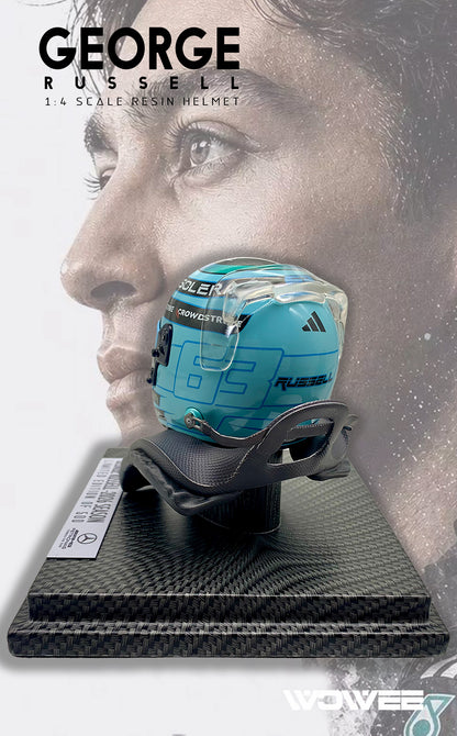 GEORGE RUSSELL 1:4 SCALE HELMET