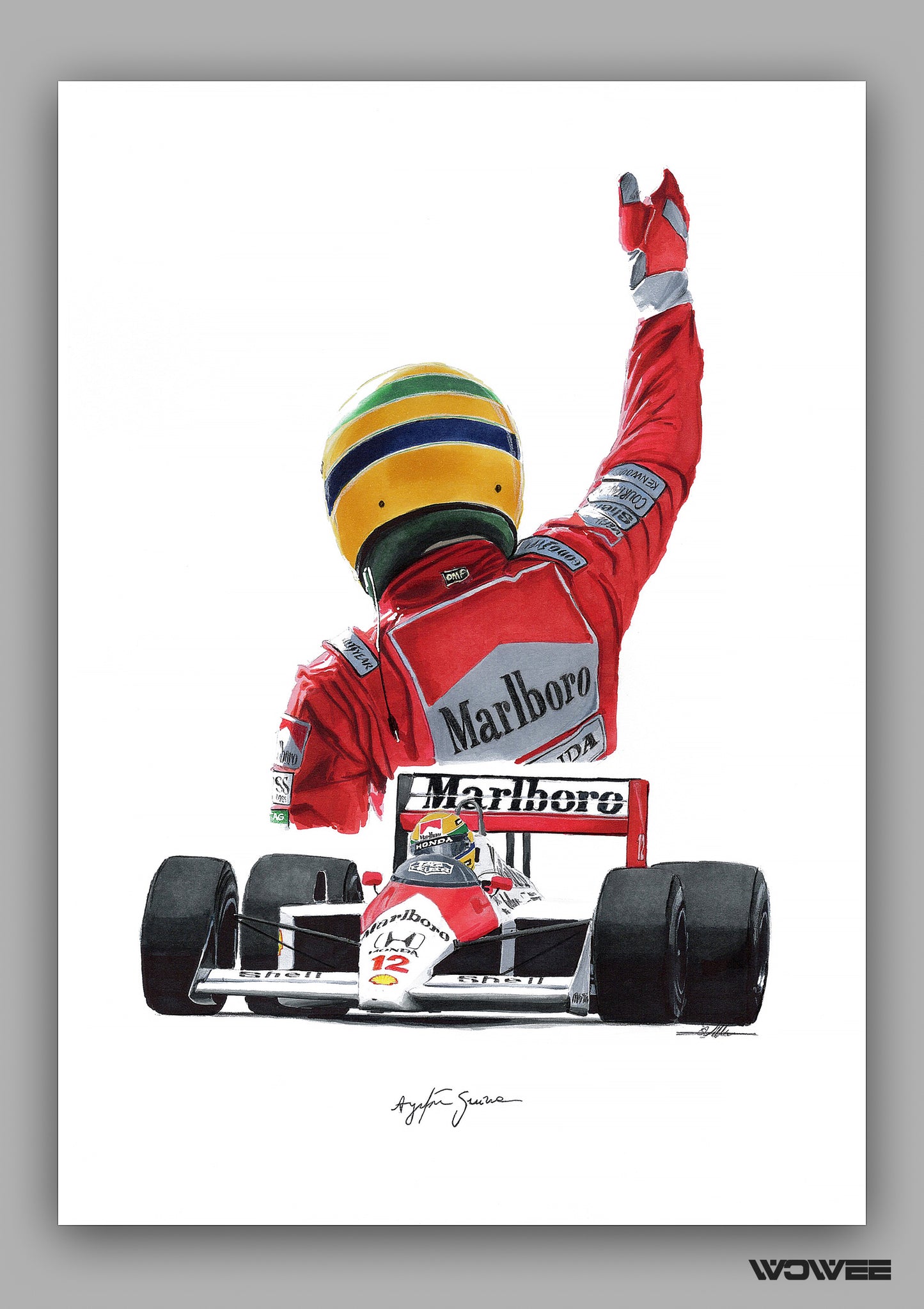 AYRTON SENNA MCLAREN #1