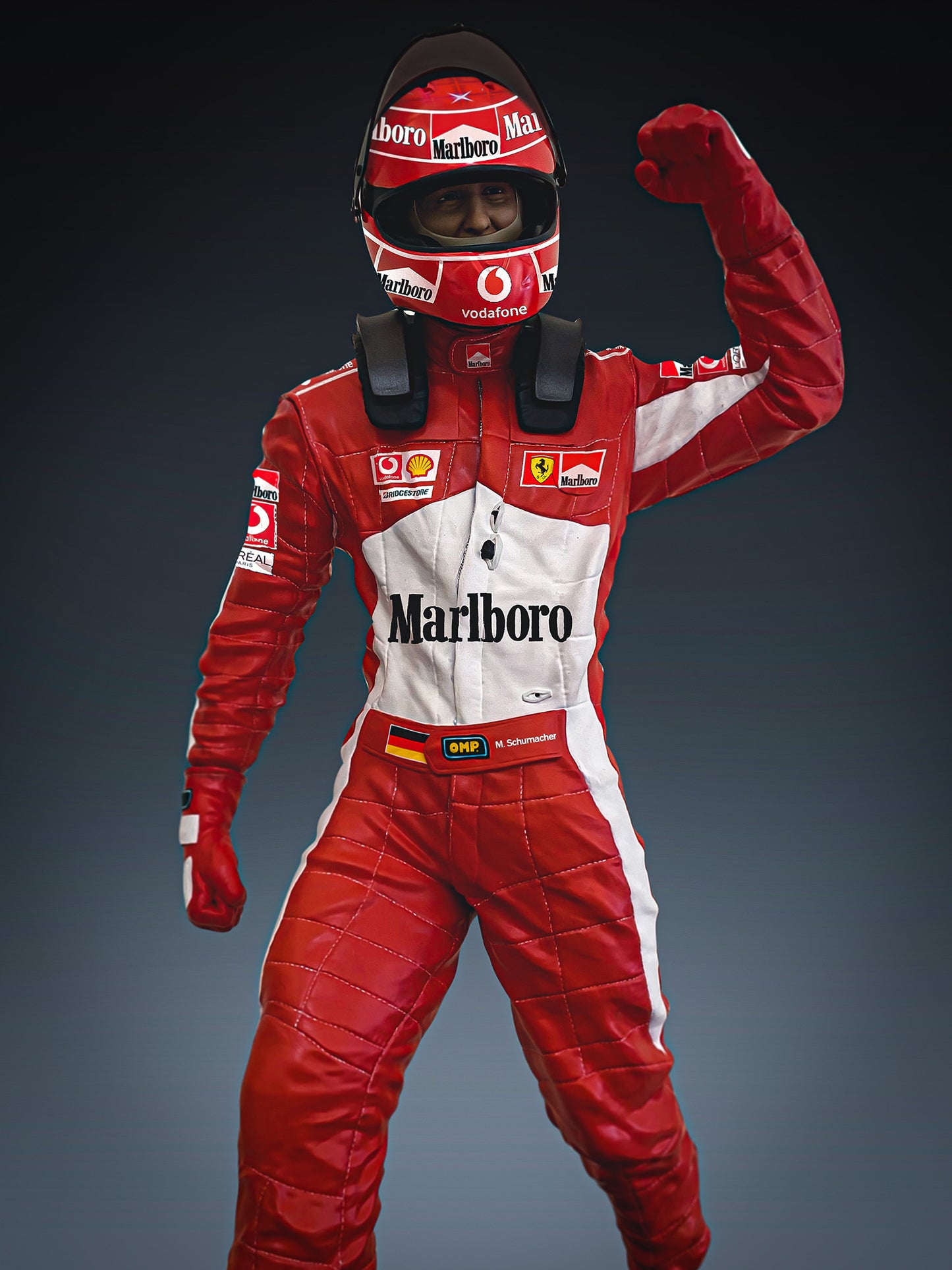 Michael Schumacher 1/4 Statue