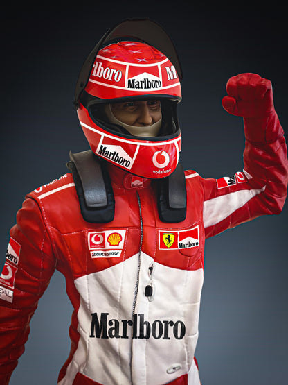 Michael Schumacher 1/4 Statue