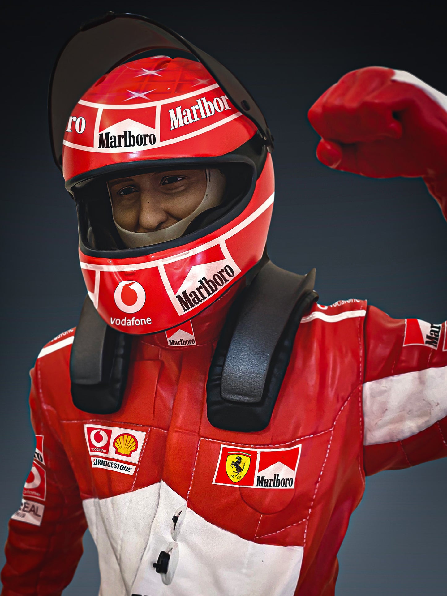 Michael Schumacher 1/4 Statue