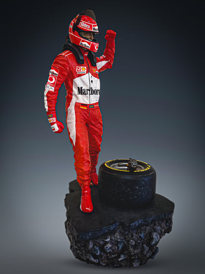 Michael Schumacher 1/4 Statue
