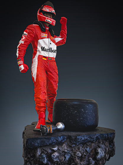 Michael Schumacher 1/4 Statue