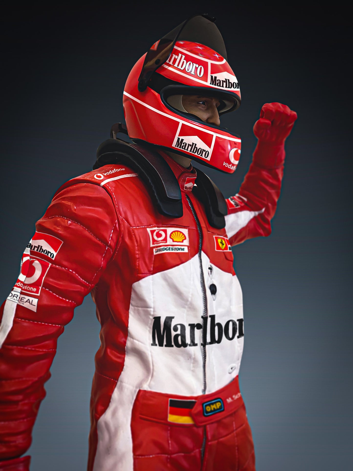 Michael Schumacher 1/4 Statue