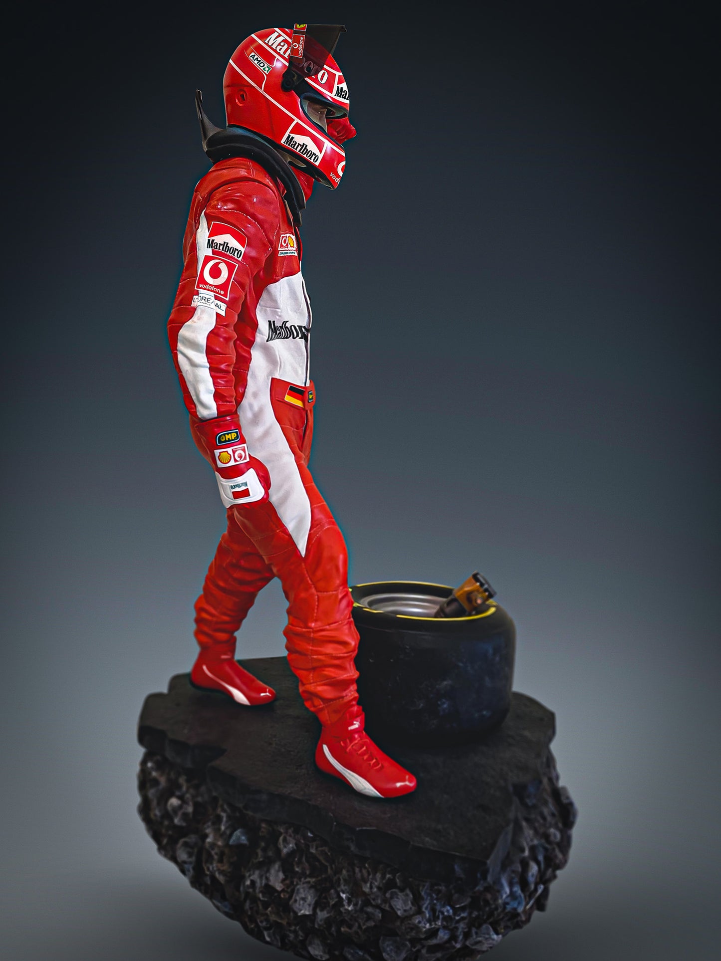 Michael Schumacher 1/4 Statue