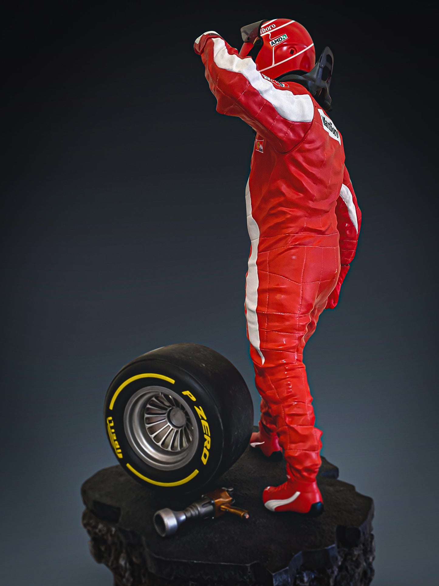 Michael Schumacher 1/4 Statue