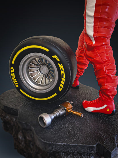 Michael Schumacher 1/4 Statue
