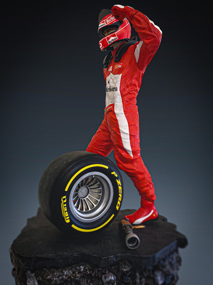 Michael Schumacher 1/4 Statue