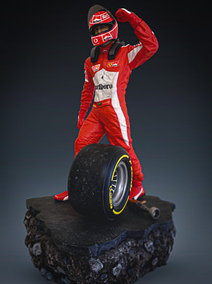 Michael Schumacher 1/4 Statue