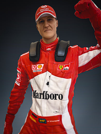 Michael Schumacher 1/4 Statue